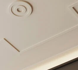 Corniches, éléments décoratifs entre le plafond et le mur